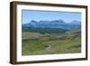 The Savanna around the Torres Del Paine National Park, Patagonia, Chile, South America-Michael Runkel-Framed Photographic Print