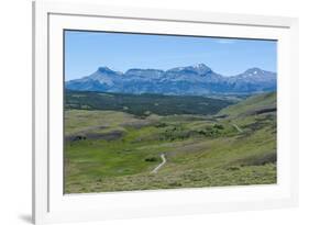 The Savanna around the Torres Del Paine National Park, Patagonia, Chile, South America-Michael Runkel-Framed Photographic Print