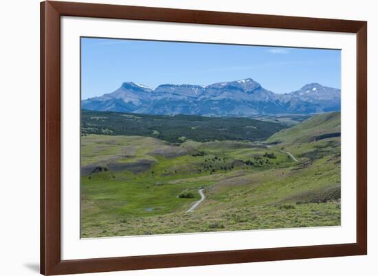 The Savanna around the Torres Del Paine National Park, Patagonia, Chile, South America-Michael Runkel-Framed Photographic Print