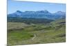 The Savanna around the Torres Del Paine National Park, Patagonia, Chile, South America-Michael Runkel-Mounted Photographic Print