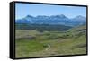 The Savanna around the Torres Del Paine National Park, Patagonia, Chile, South America-Michael Runkel-Framed Stretched Canvas