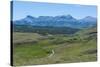 The Savanna around the Torres Del Paine National Park, Patagonia, Chile, South America-Michael Runkel-Stretched Canvas