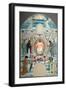 The Saviour Enthroned-Mikhail Vasilyevich Nesterov-Framed Giclee Print