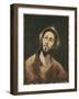 The Saviour-El Greco-Framed Art Print