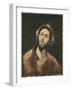 The Saviour-El Greco-Framed Art Print