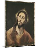 The Saviour-El Greco-Mounted Art Print