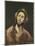 The Saviour-El Greco-Mounted Art Print
