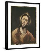 The Saviour-El Greco-Framed Art Print