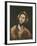 The Saviour-El Greco-Framed Art Print