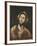 The Saviour-El Greco-Framed Art Print