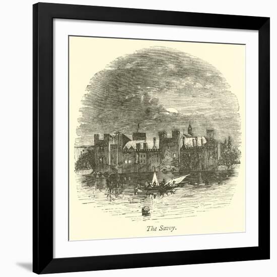 The Savoy-null-Framed Giclee Print