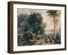 The Saw Pit-David Cox-Framed Giclee Print