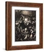 The Sawdust Trail, 1917-George Wesley Bellows-Framed Giclee Print