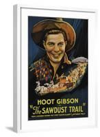 The Sawdust Trail-null-Framed Art Print