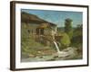 The Sawmill on the River Gauffre-Gustave Courbet-Framed Giclee Print