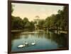 The Saxe Garden, Warsaw, Russia (I.E. Warsaw, Poland), C.1890-C.1900-null-Framed Giclee Print