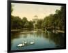The Saxe Garden, Warsaw, Russia (I.E. Warsaw, Poland), C.1890-C.1900-null-Framed Giclee Print