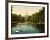 The Saxe Garden, Warsaw, Russia (I.E. Warsaw, Poland), C.1890-C.1900-null-Framed Giclee Print