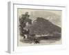 The Saxon Fortress of Konigstein, on the Elbe, Near Dresden-null-Framed Giclee Print