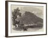 The Saxon Fortress of Konigstein, on the Elbe, Near Dresden-null-Framed Giclee Print