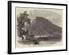 The Saxon Fortress of Konigstein, on the Elbe, Near Dresden-null-Framed Giclee Print