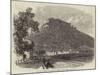 The Saxon Fortress of Konigstein, on the Elbe, Near Dresden-null-Mounted Giclee Print
