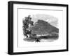 The Saxon Fortress of Konigstein, on the River Elbe, Near Dresden, Germany, 1866-null-Framed Giclee Print