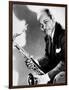 The Saxophonist Coleman Hawkins (1904-1969) in 40's-null-Framed Photo