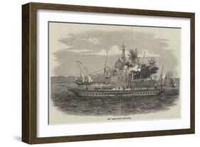 The Sayed Pacha, Steam Yacht-null-Framed Giclee Print