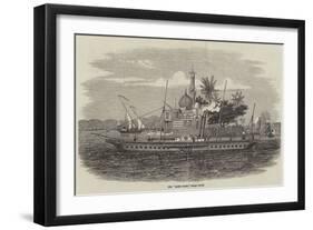 The Sayed Pacha, Steam Yacht-null-Framed Giclee Print