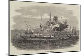 The Sayed Pacha, Steam Yacht-null-Mounted Giclee Print