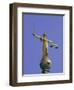 The Scales of Justice Above the Old Bailey Law Courts, Inns of Court, London, England, UK-Walter Rawlings-Framed Photographic Print