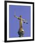 The Scales of Justice Above the Old Bailey Law Courts, Inns of Court, London, England, UK-Walter Rawlings-Framed Photographic Print