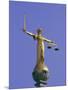 The Scales of Justice Above the Old Bailey Law Courts, Inns of Court, London, England, UK-Walter Rawlings-Mounted Photographic Print