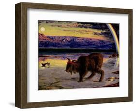 The Scapegoat, 1854-55-William Holman Hunt-Framed Giclee Print