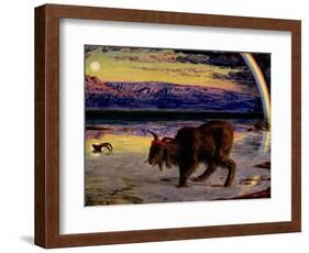 The Scapegoat, 1854-55-William Holman Hunt-Framed Giclee Print