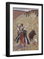 The Scapegoat, Illustration for 'The Life of Christ', C.1886-94-James Tissot-Framed Giclee Print