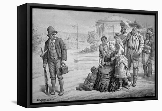 The Scapegrace of the Family, 'St. Stephen's Review Presentation Cartoon', May 15th 1886-Tom Merry-Framed Stretched Canvas