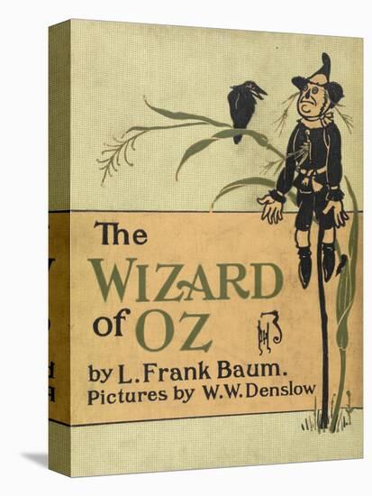 The Scarecrow, a Character in the Story, 'the Wizard Of Oz'-William Denslow-Stretched Canvas