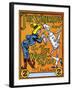 The Scarecrow and the Tin Wood-Man-John R. Neil-Framed Art Print