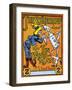 The Scarecrow and the Tin Wood-Man-John R. Neil-Framed Art Print