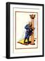 The Scarecrow-John R. Neill-Framed Art Print