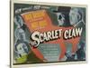 The Scarlet Claw, UK Movie Poster, 1944-null-Stretched Canvas