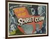 The Scarlet Claw, UK Movie Poster, 1944-null-Framed Art Print