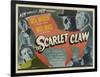 The Scarlet Claw, UK Movie Poster, 1944-null-Framed Art Print