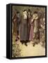 The Scarlet Letter, a Romance by Nathaniel Hawthorme-Hugh Thomson-Framed Stretched Canvas