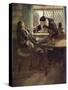 The Scarlet Letter, a Romance by Nathaniel Hawthorme-Hugh Thomson-Stretched Canvas