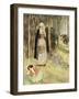 The Scarlet Letter, a Romance by Nathaniel Hawthorme-Hugh Thomson-Framed Giclee Print