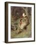 The Scarlet Letter, a Romance by Nathaniel Hawthorme-Hugh Thomson-Framed Giclee Print