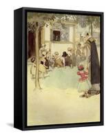 The Scarlet Letter, a Romance by Nathaniel Hawthorme-Hugh Thomson-Framed Stretched Canvas